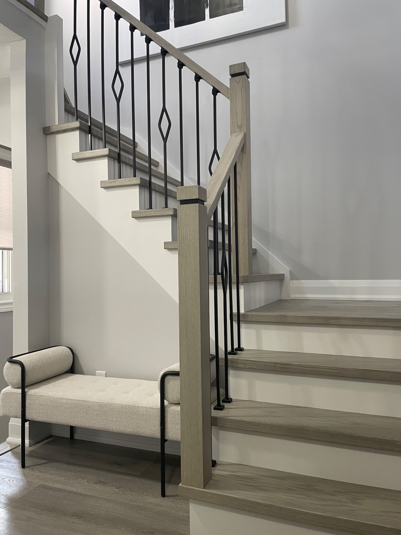 Modern Stair & Railing Renovation by Simply Stairs